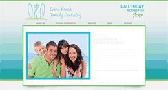 Desktop Screenshot of cocoabeachfamilydentistry.com