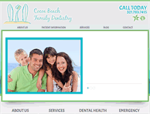 Tablet Screenshot of cocoabeachfamilydentistry.com